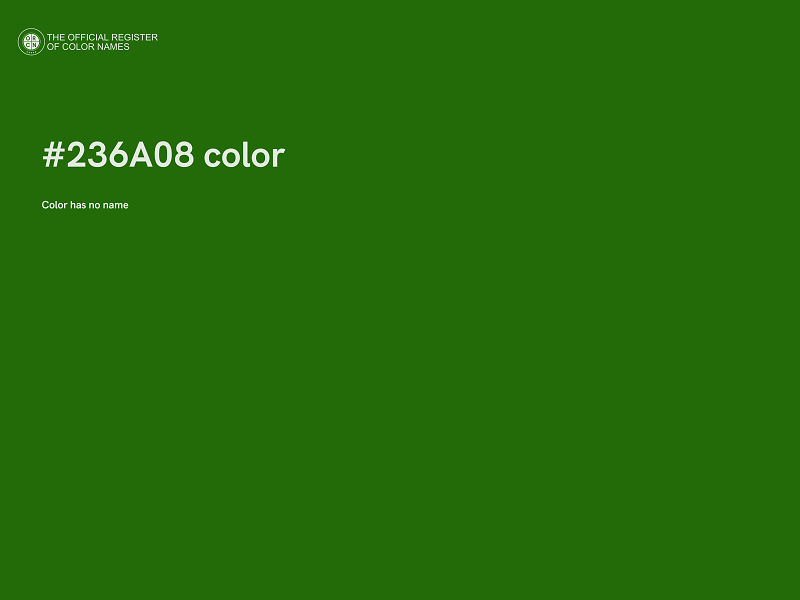 #236A08 color image
