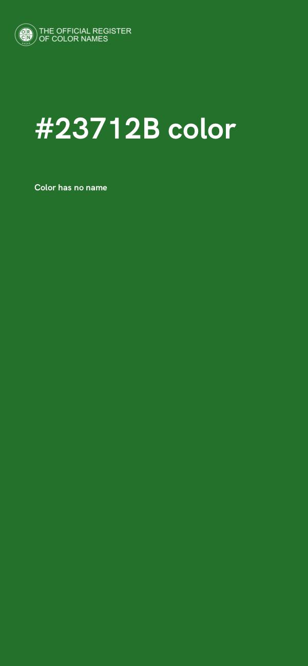 #23712B color image