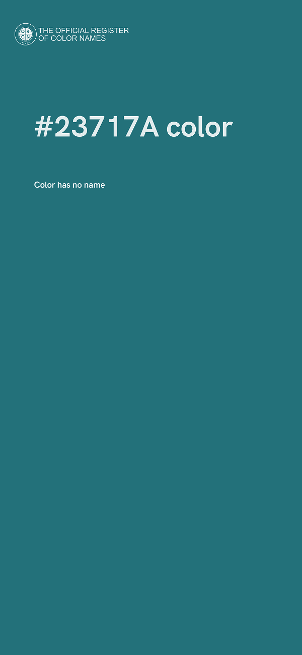 #23717A color image