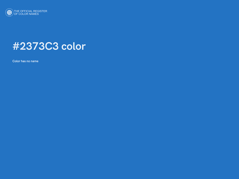 #2373C3 color image