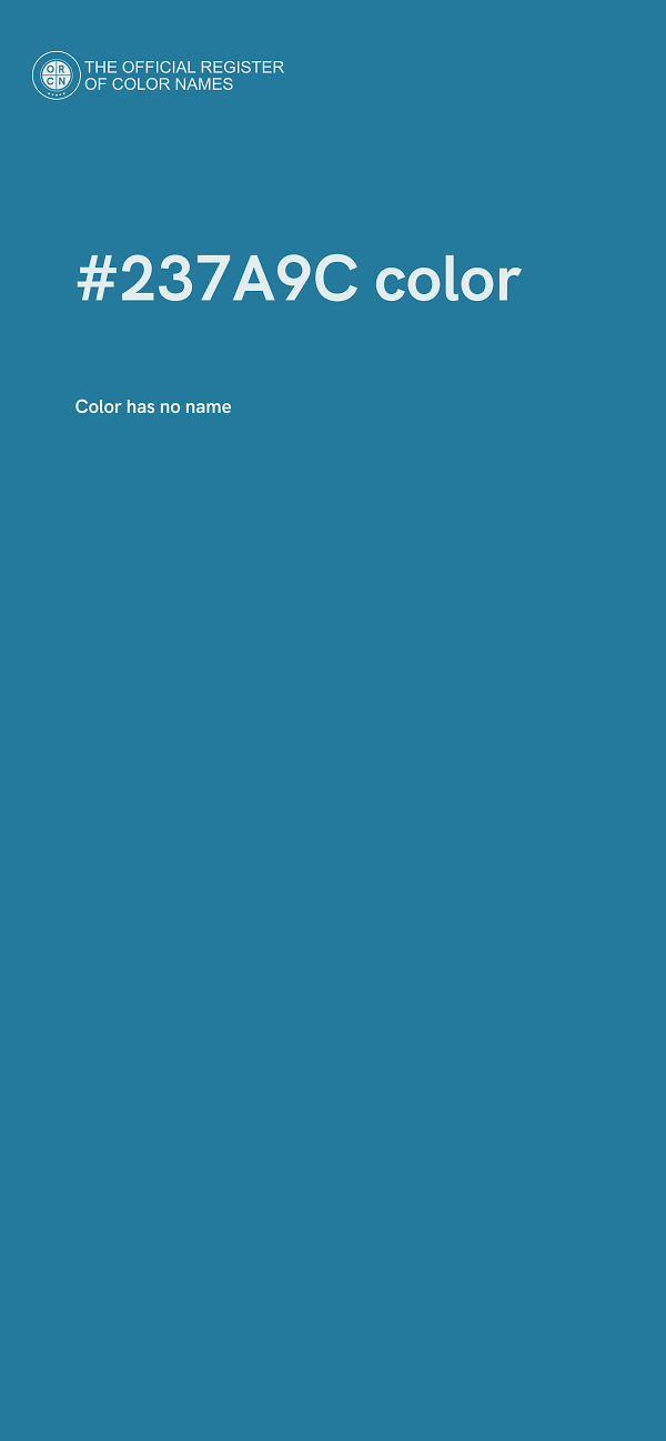 #237A9C color image