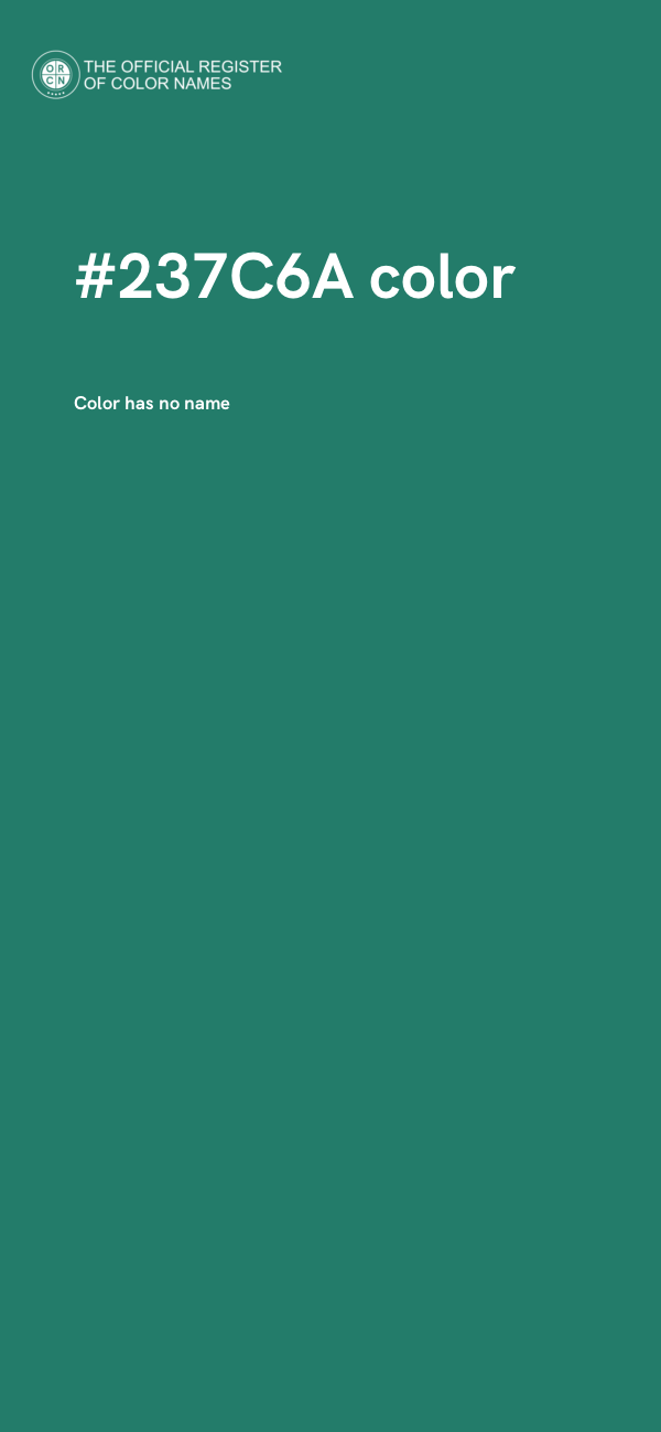 #237C6A color image