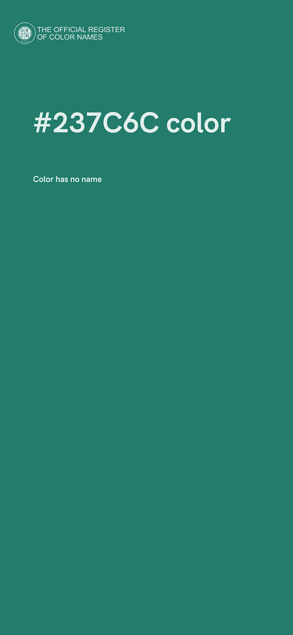 #237C6C color image