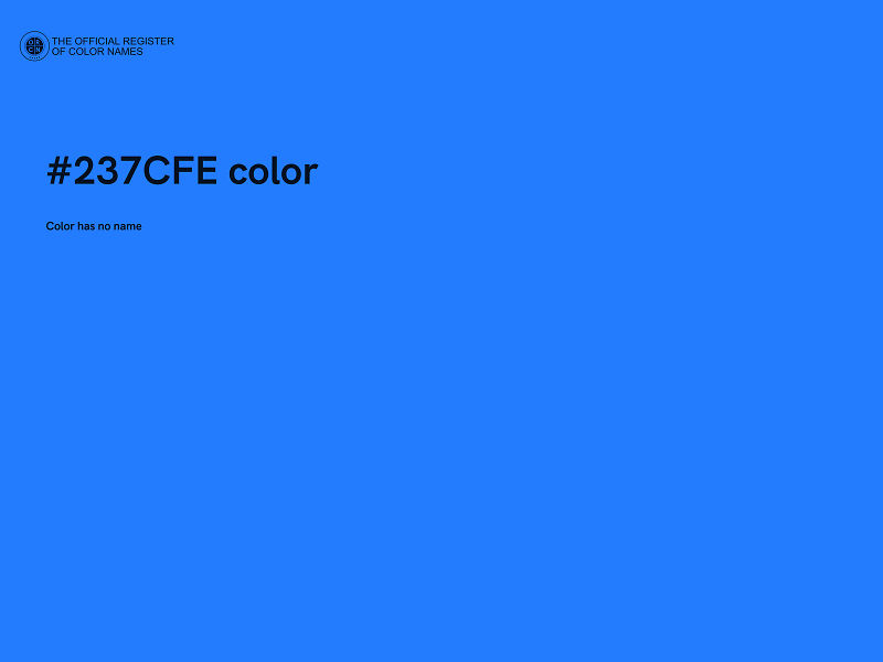 #237CFE color image