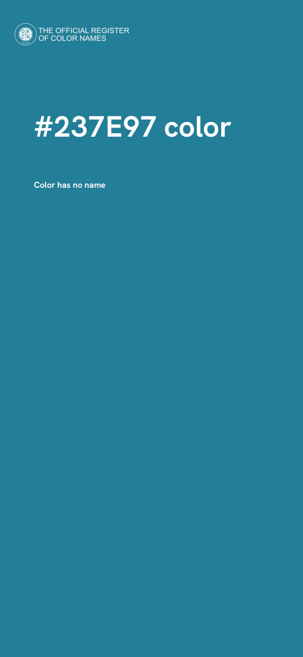 #237E97 color image
