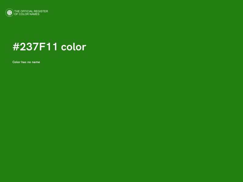 #237F11 color image
