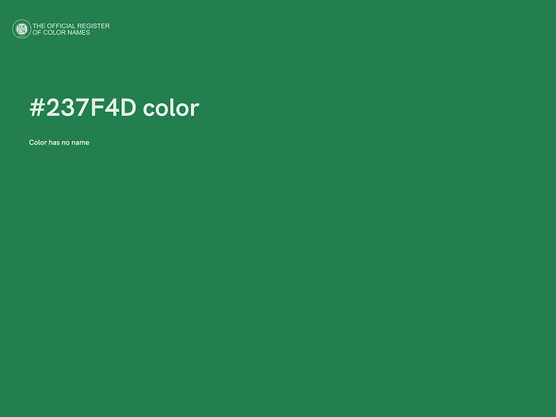 #237F4D color image