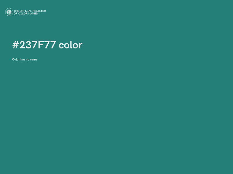 #237F77 color image