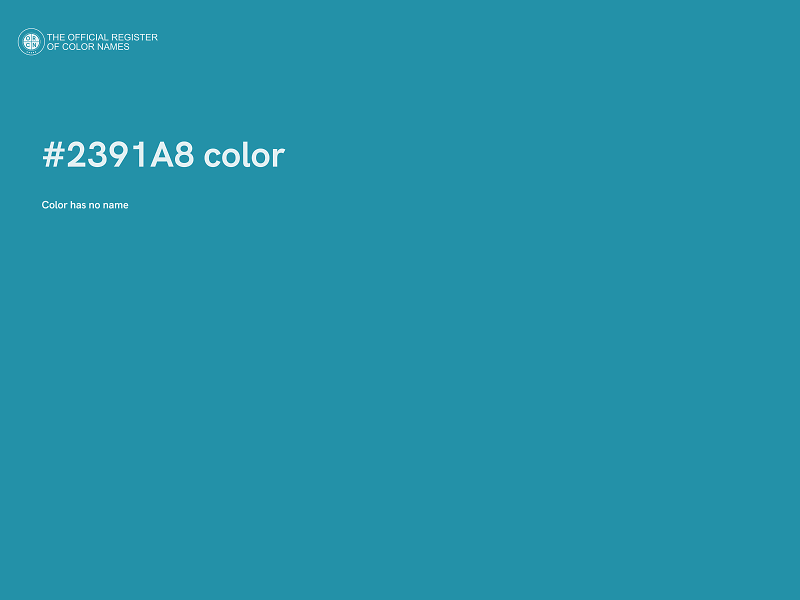 #2391A8 color image