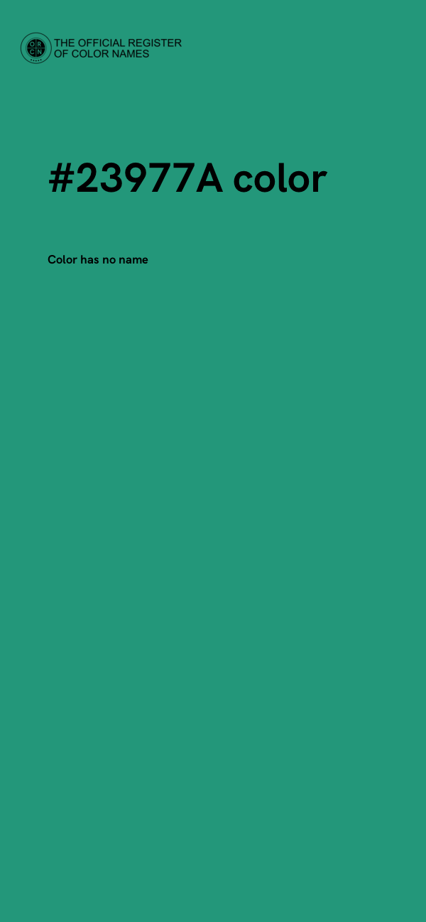 #23977A color image