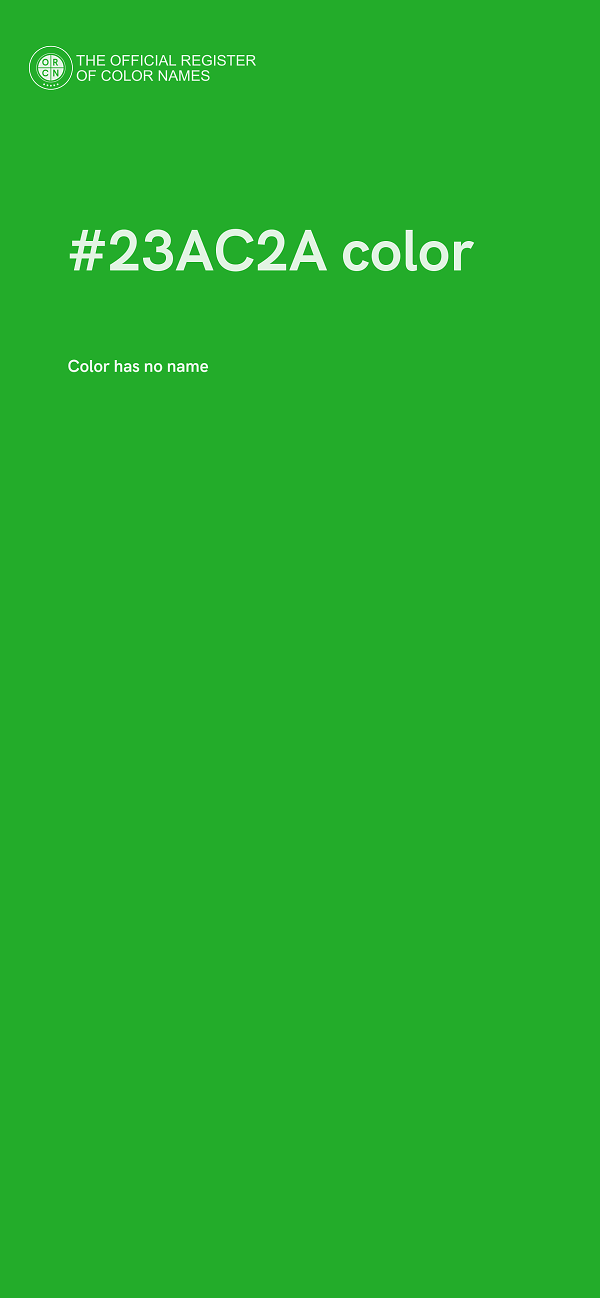 #23AC2A color image