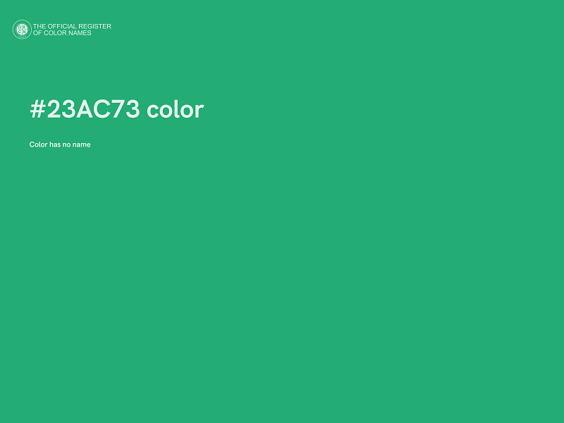 #23AC73 color image