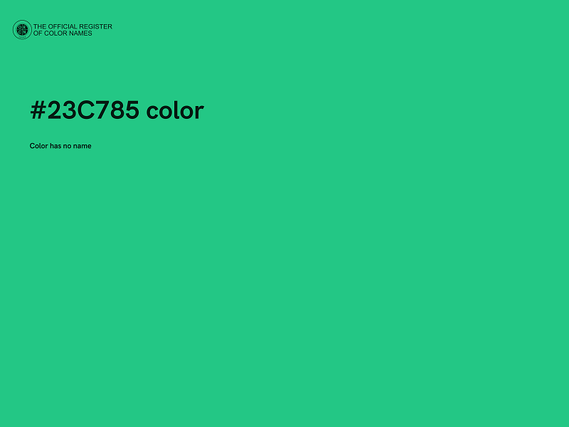 #23C785 color image