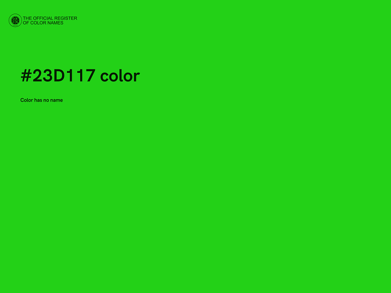 #23D117 color image