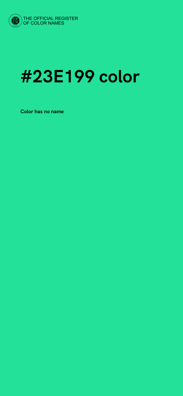 #23E199 color image