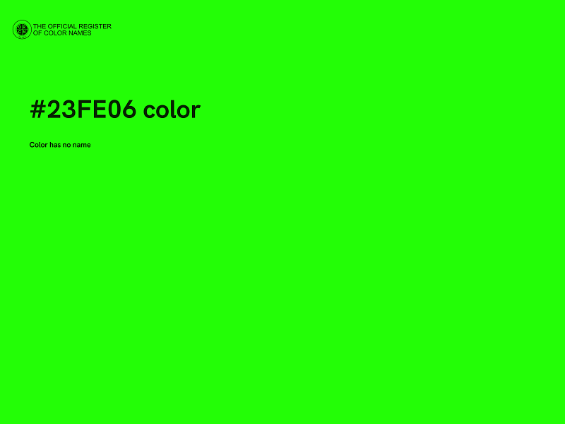 #23FE06 color image