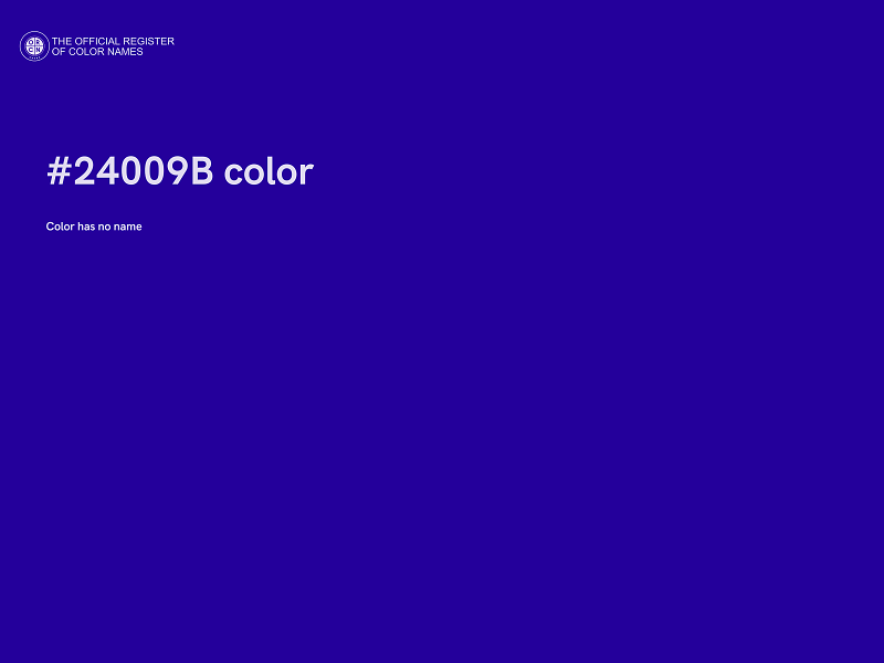 #24009B color image