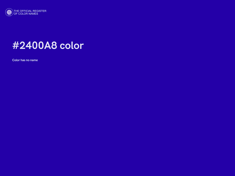 #2400A8 color image