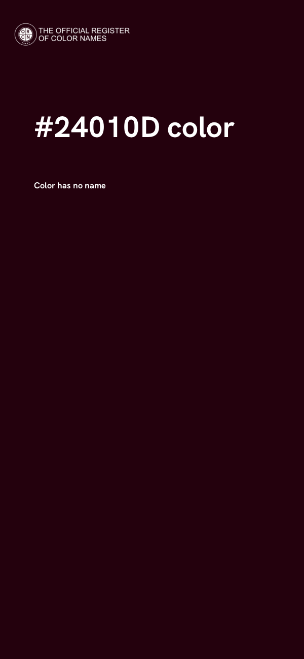 #24010D color image