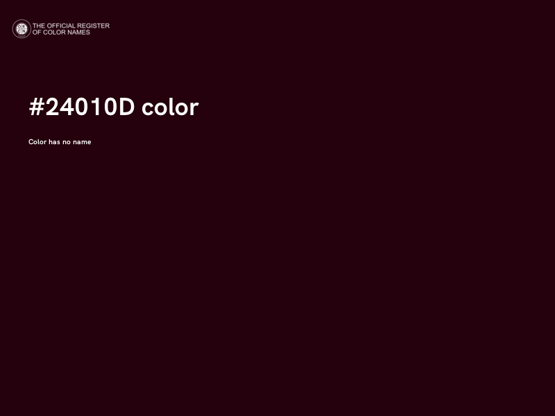 #24010D color image