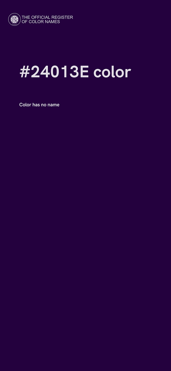 #24013E color image