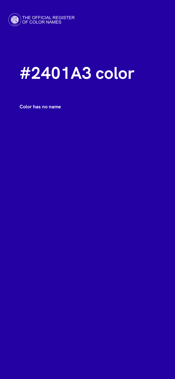 #2401A3 color image