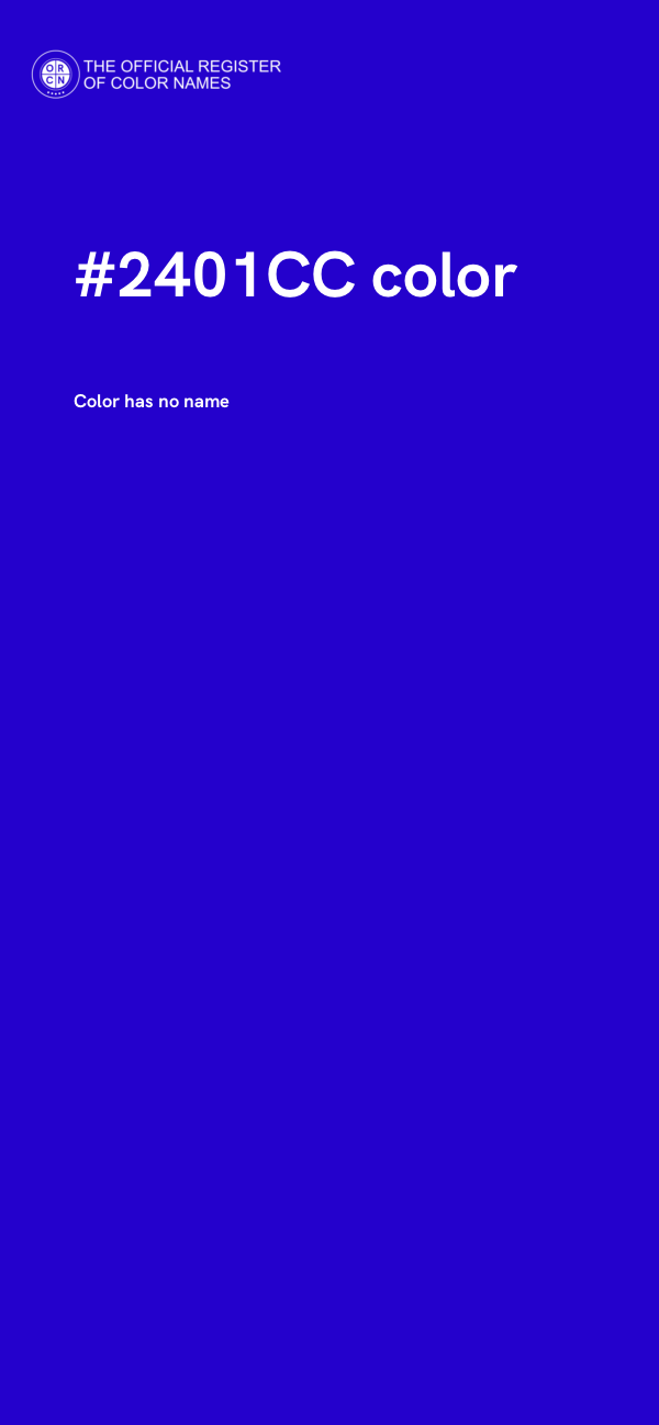 #2401CC color image