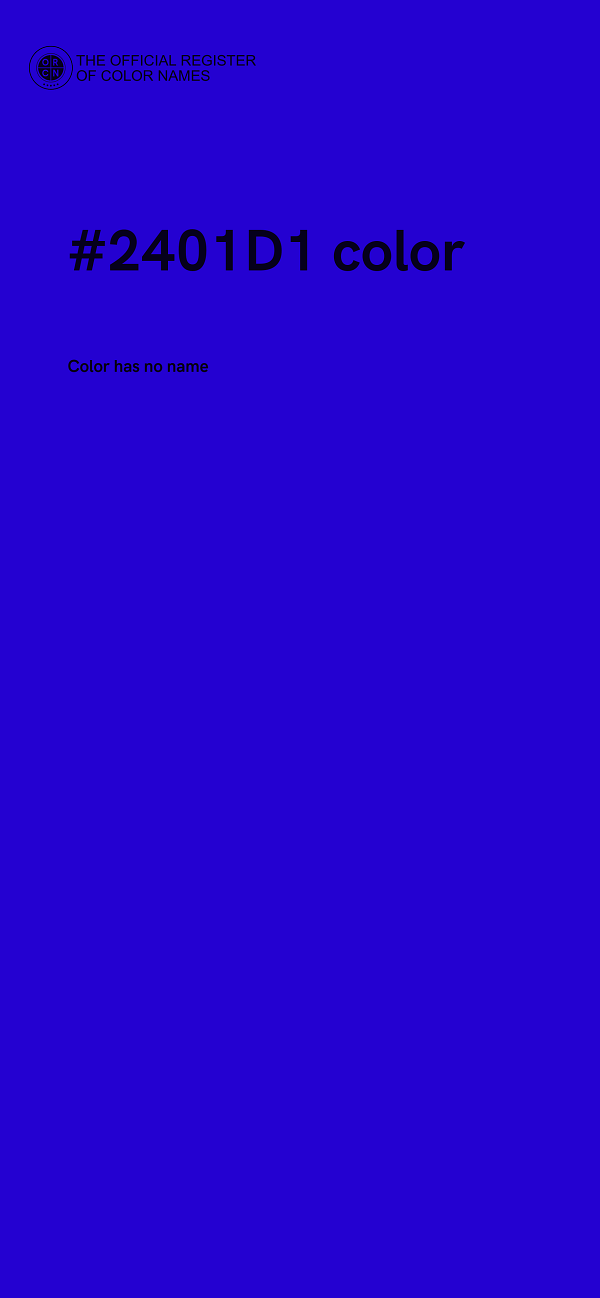 #2401D1 color image