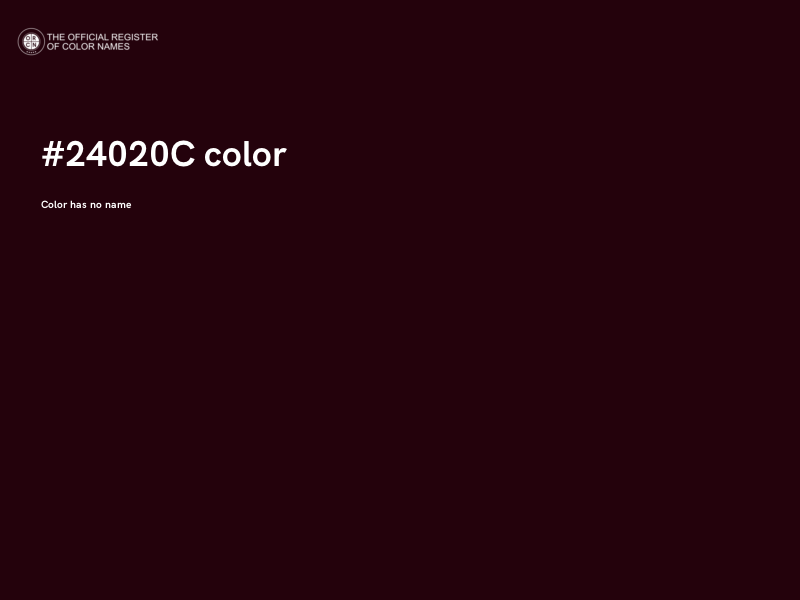 #24020C color image