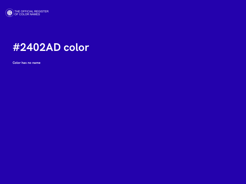 #2402AD color image