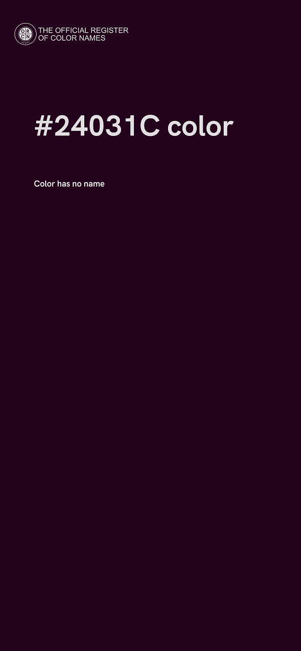 #24031C color image