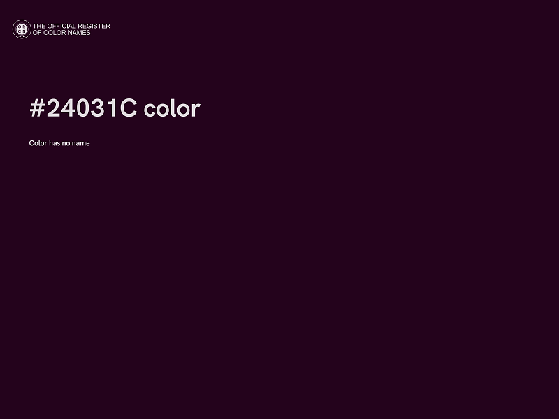 #24031C color image