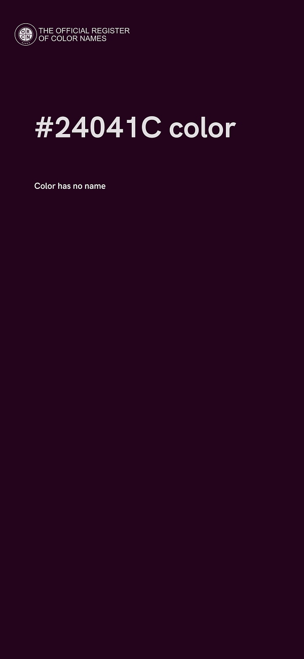 #24041C color image