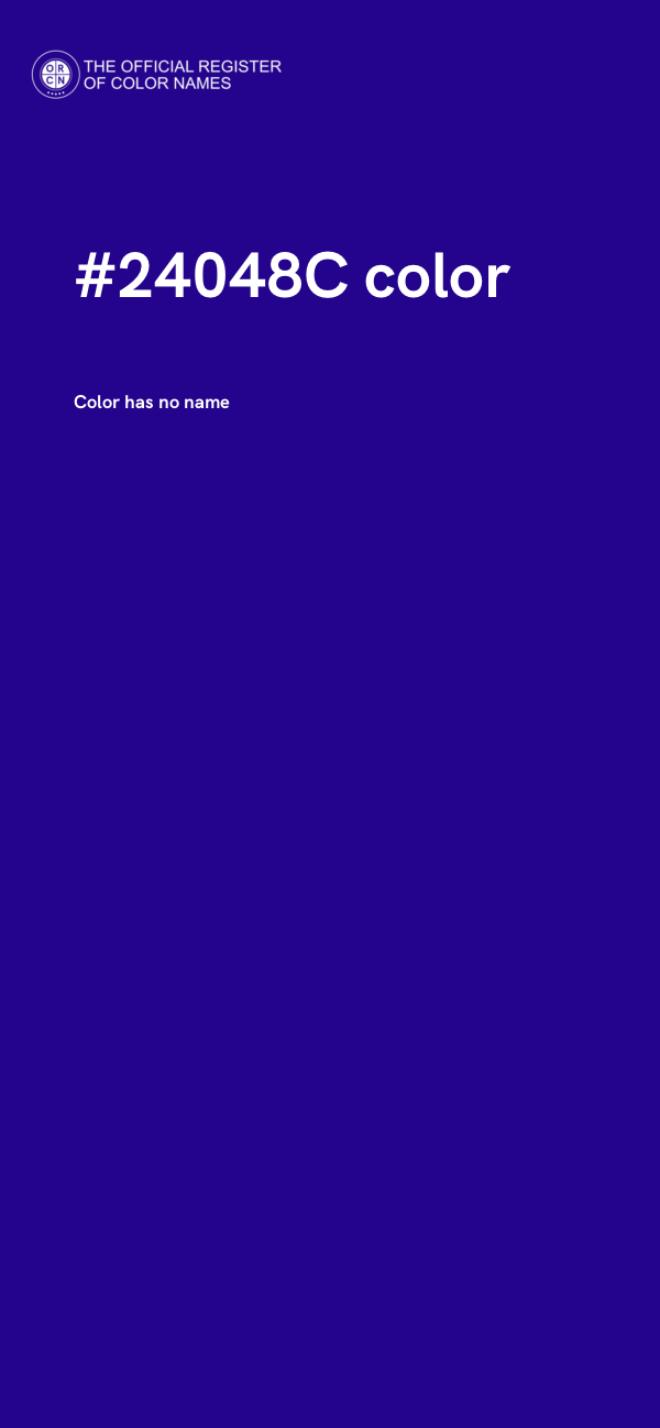 #24048C color image