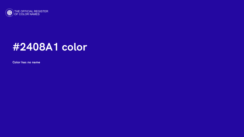 #2408A1 color image