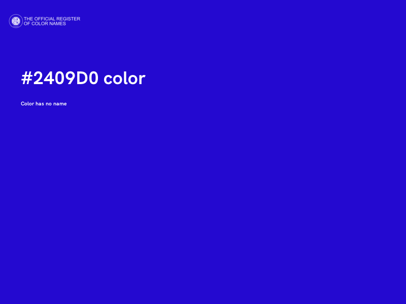 #2409D0 color image