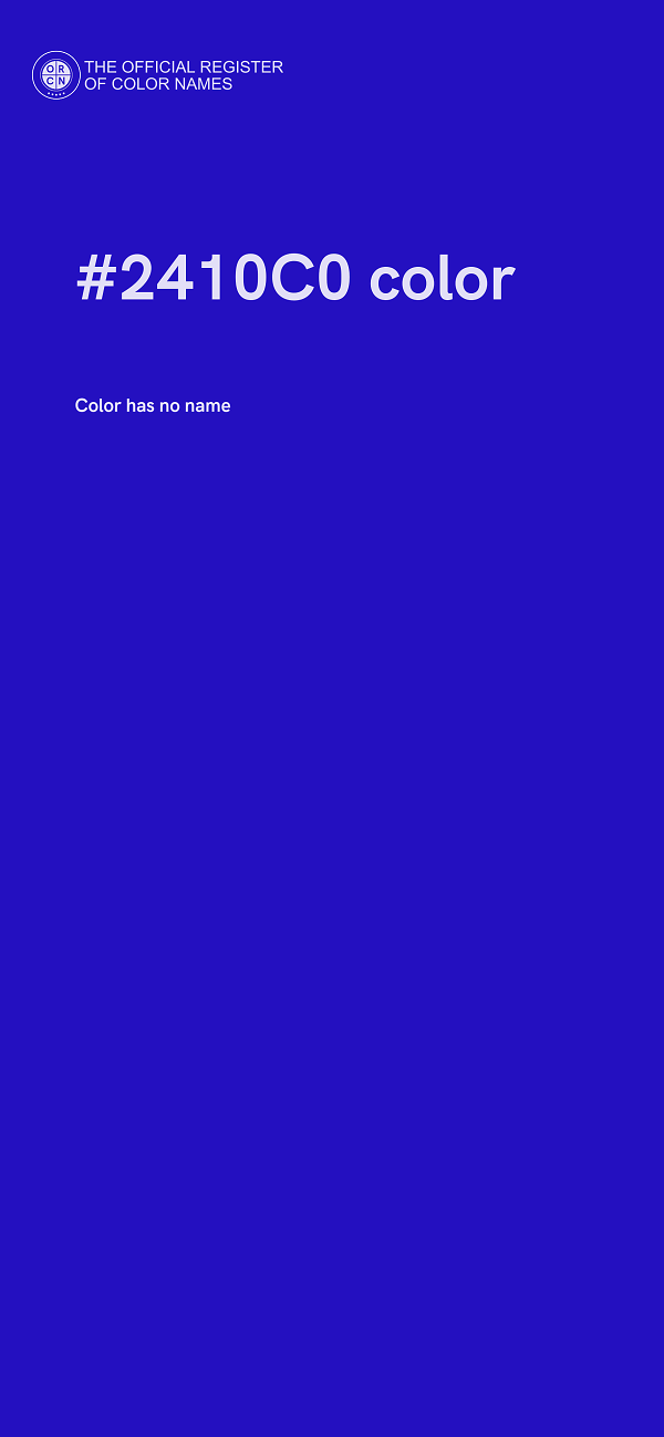 #2410C0 color image