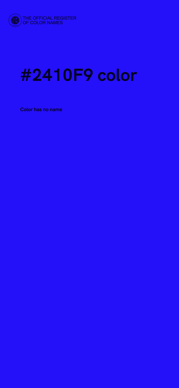 #2410F9 color image