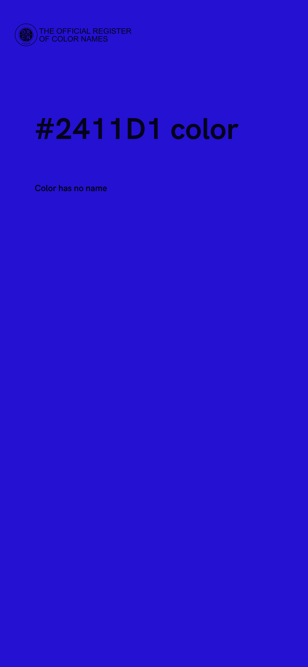#2411D1 color image