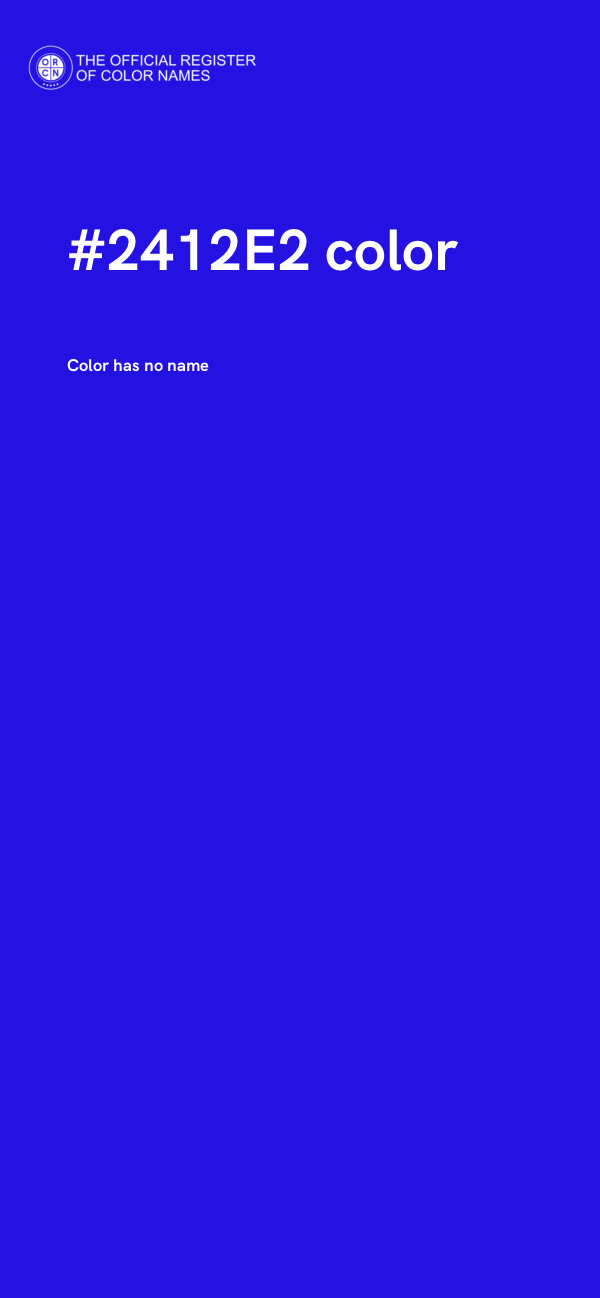#2412E2 color image