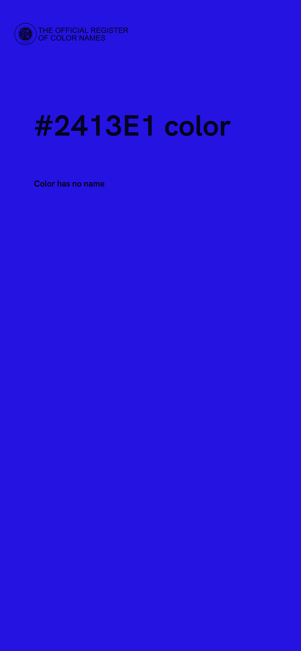 #2413E1 color image