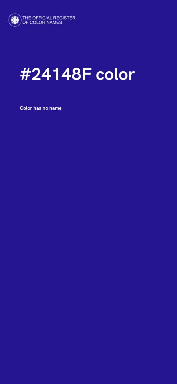 #24148F color image