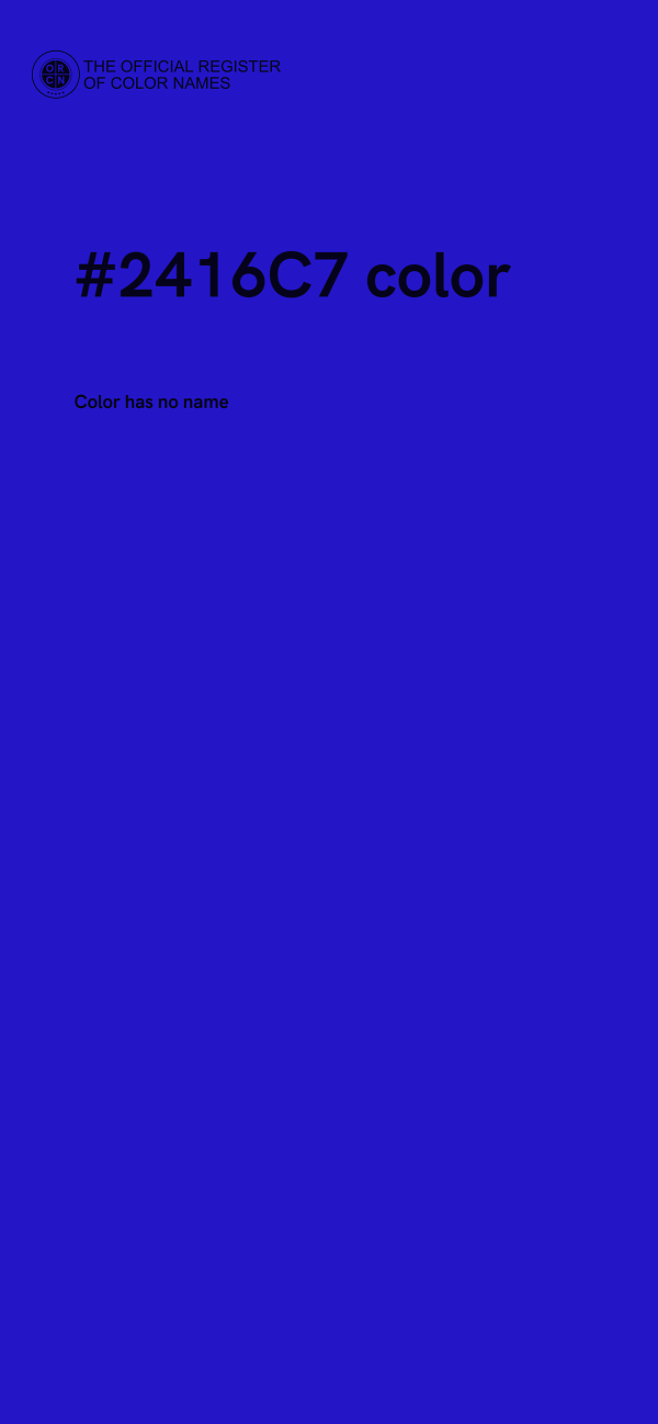 #2416C7 color image