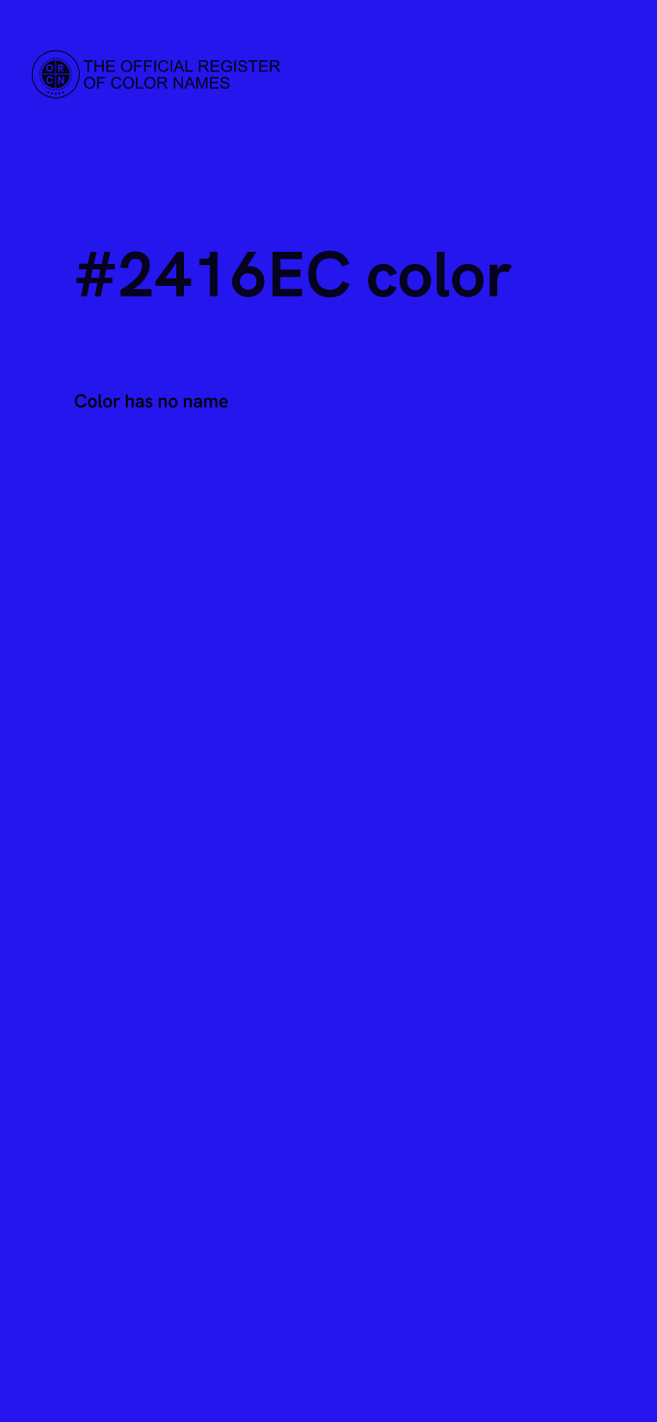 #2416EC color image