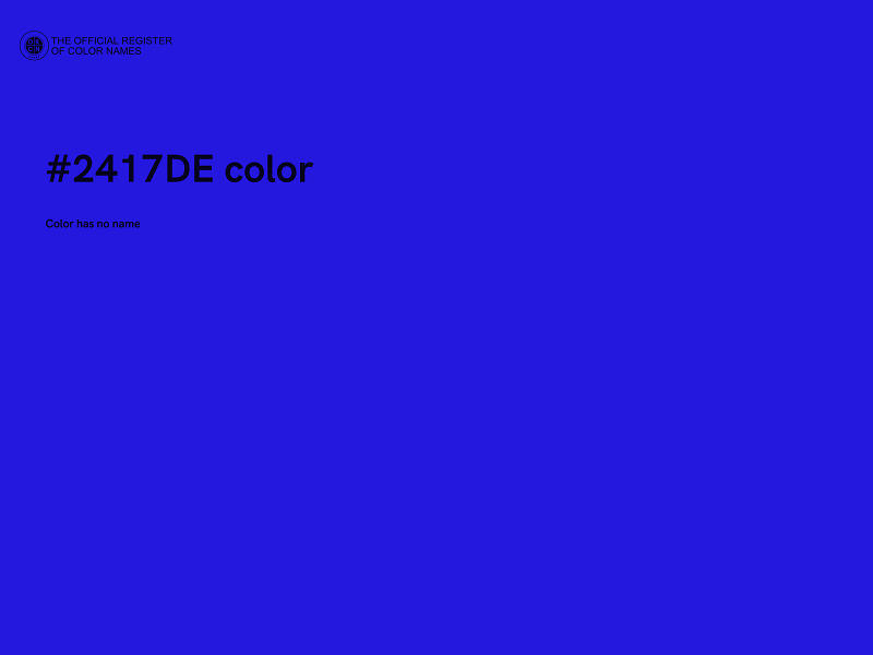 #2417DE color image