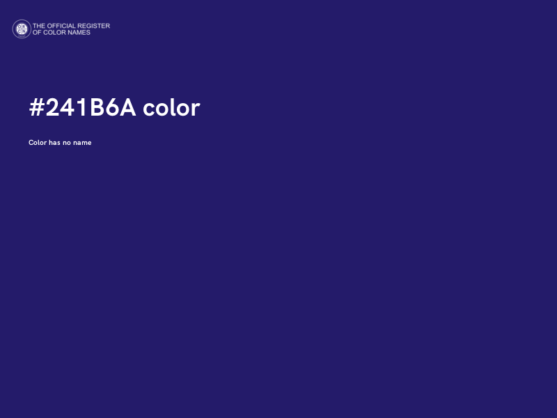 #241B6A color image