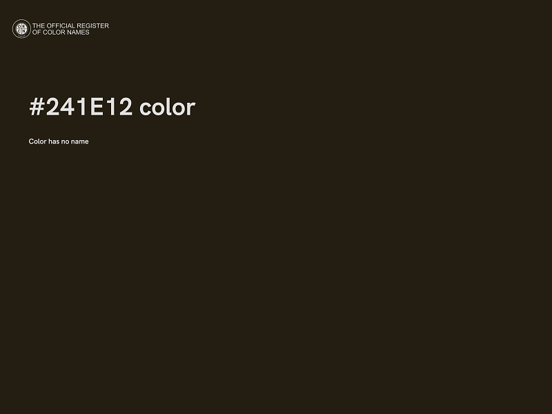 #241E12 color image