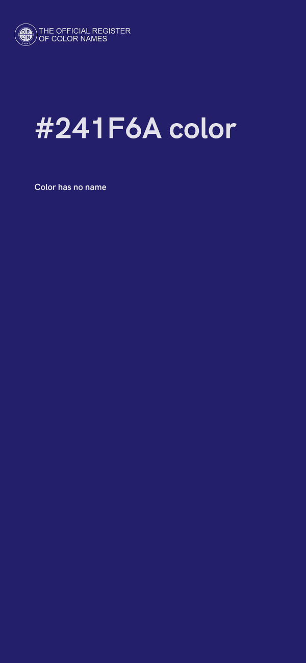 #241F6A color image