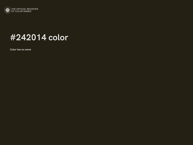 #242014 color image