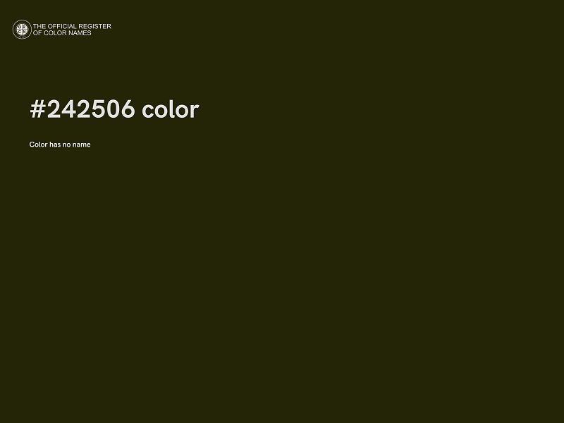 #242506 color image